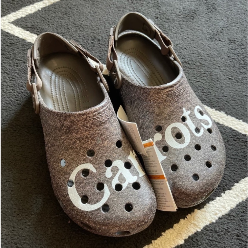 NEW Anwar Carrots x All-Terrain Crocs Soil Print M10/W12
